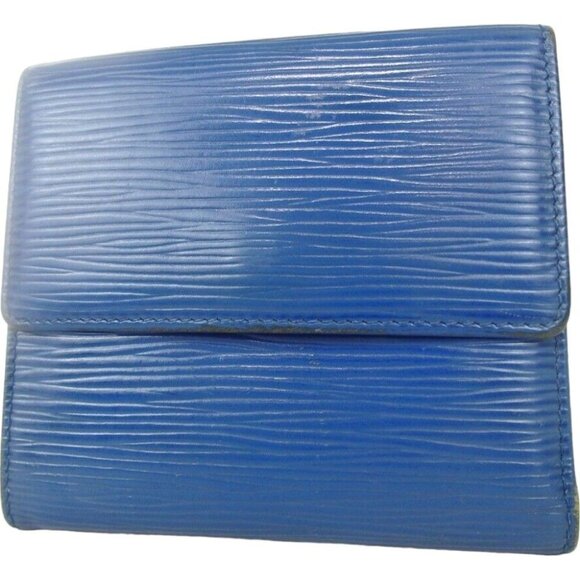 134160AB Louis Vuitton Wallet Blue Epi Leather - Picture 2 of 13